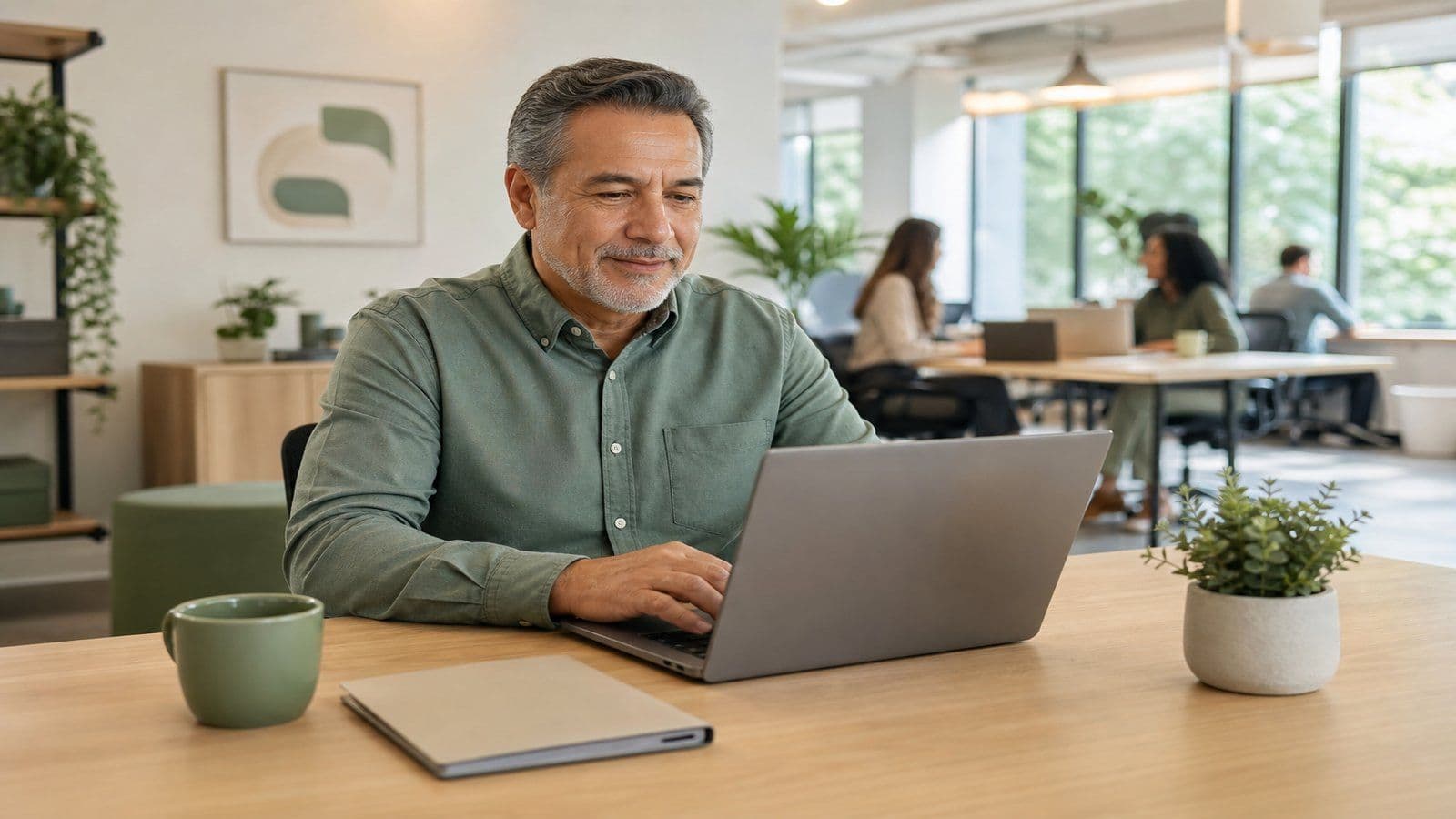 An outsourced bookkeeping partner works remotely so owners get a full team instead of a single hire